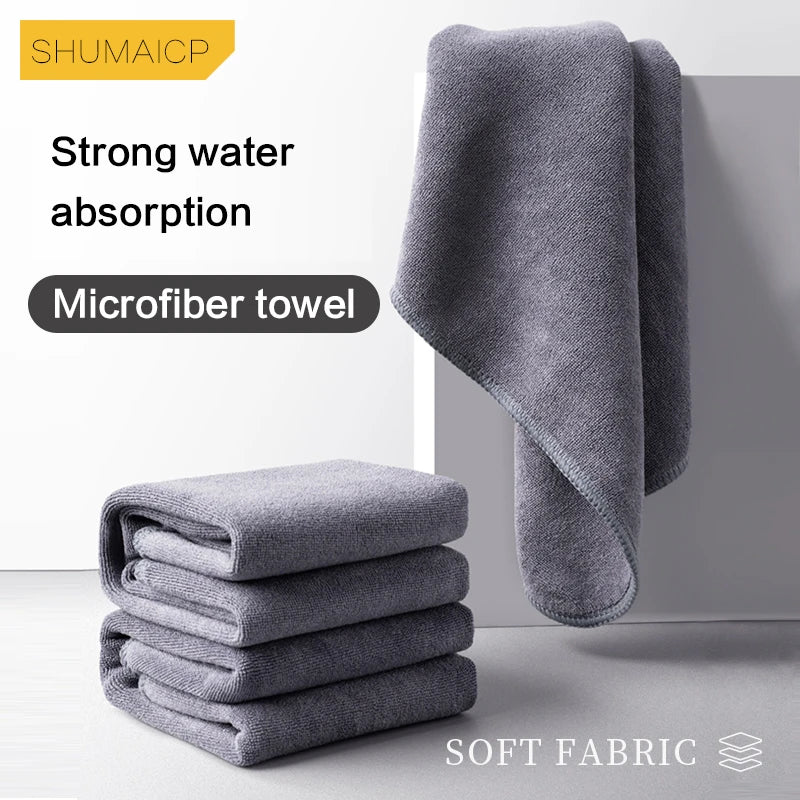 Premium Microfiber Car Wash Towels - Professional Auto Detailing Cloths - TeaFlow