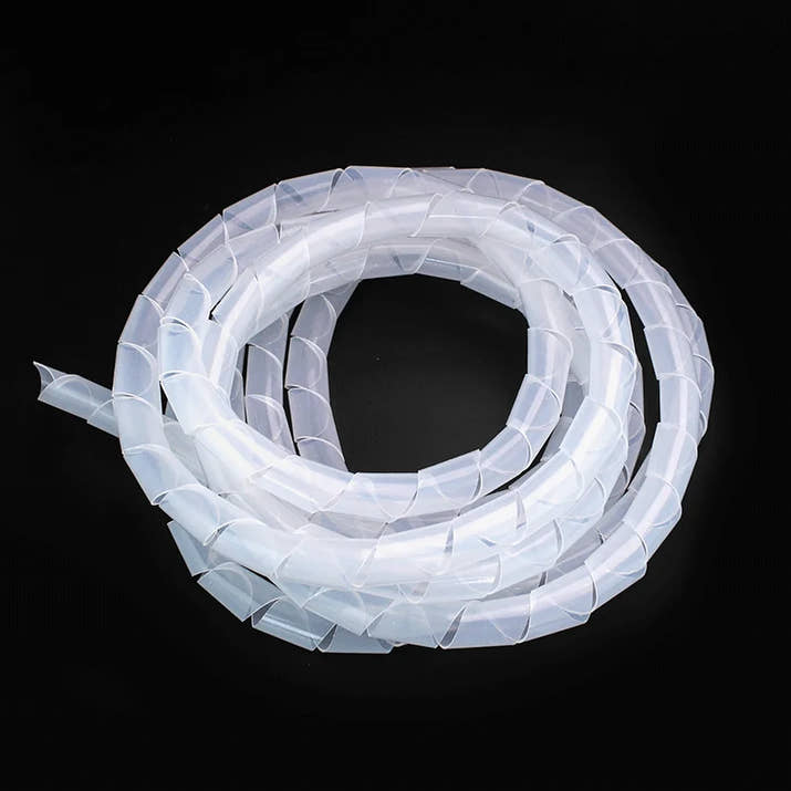 Spiral Cable Sleeve - Flame Retardant Wire Protection (4-12mm) - TeaFlow