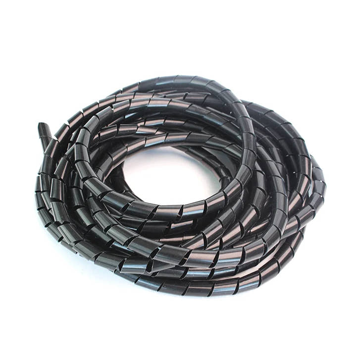 Spiral Cable Sleeve - Flame Retardant Wire Protection (4-12mm) - TeaFlow