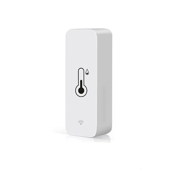 Tuya Zigbee or WiFi Temperature Humidity Sensor Home Connected Thermometer Compatible With Smart Life Alexa Google Assistant - TeaFlow