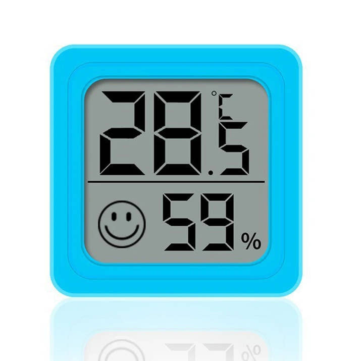 LCD Digital Thermometer Hygrometer - Indoor Temperature & Humidity Monitor - TeaFlow