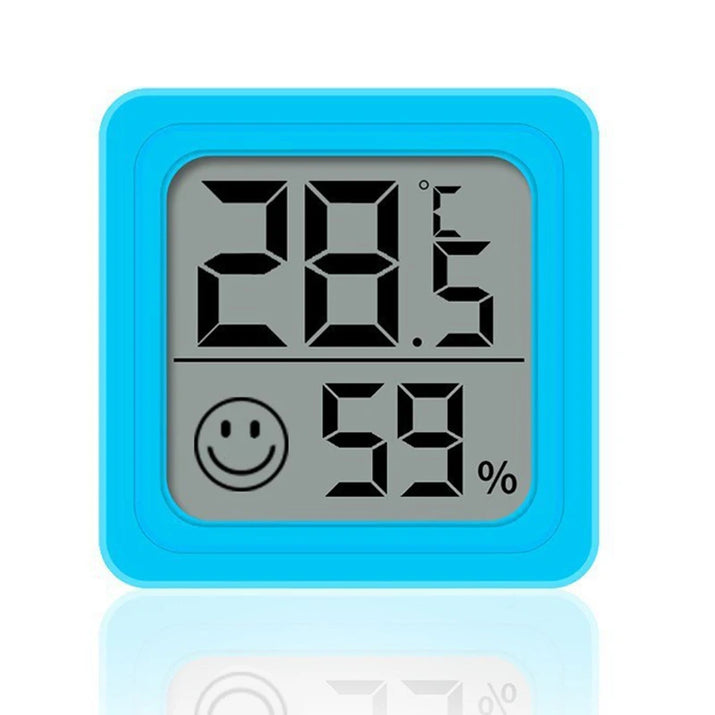 LCD Digital Thermometer Hygrometer - Indoor Temperature & Humidity Monitor - TeaFlow