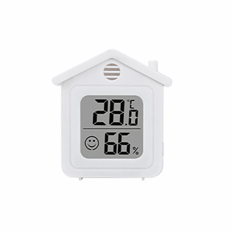 LCD Digital Thermometer Hygrometer - Indoor Temperature & Humidity Monitor - TeaFlow