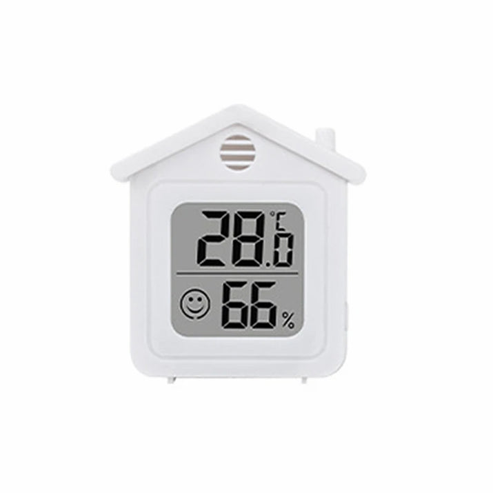 LCD Digital Thermometer Hygrometer - Indoor Temperature & Humidity Monitor - TeaFlow