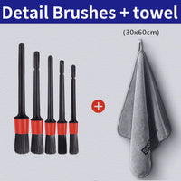 Premium Microfiber Car Wash Towels - Professional Auto Detailing Cloths - TeaFlow